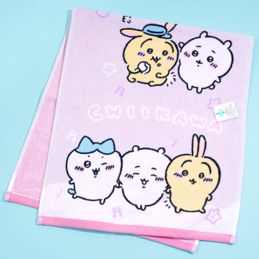 Chiikawa Together As Friends Face Towel