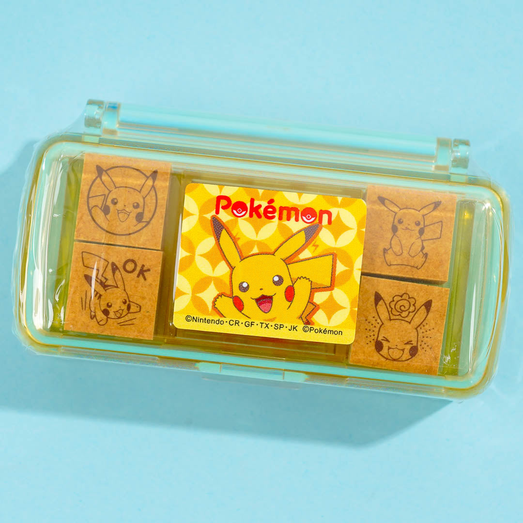 Pokemon Pikachu Mini Stamp Set