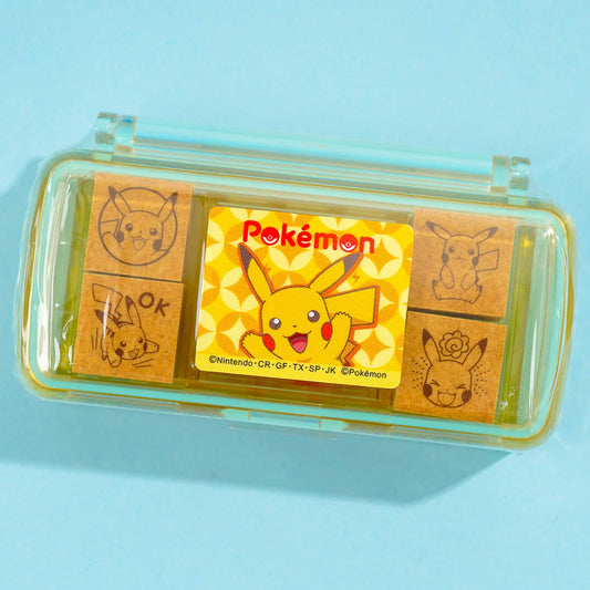 Pokemon Pikachu Mini Stamp Set