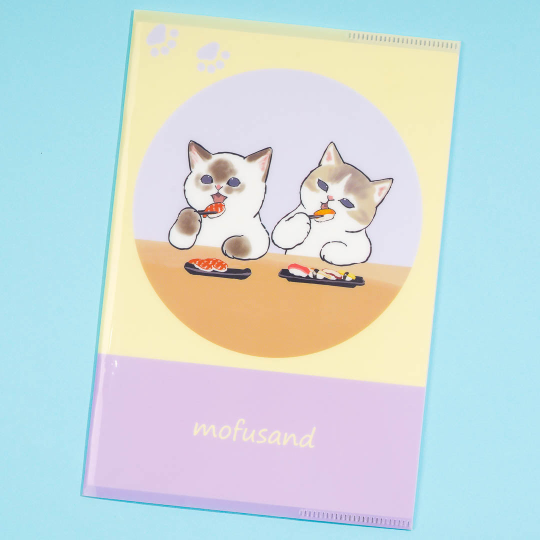 Mofusand Sushi Party A5 Notebook with Cover