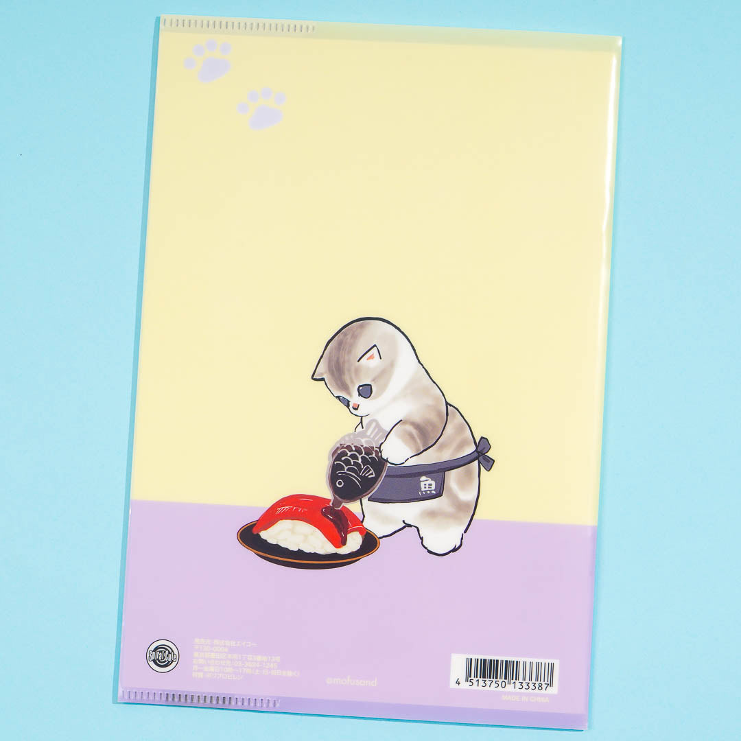 Mofusand Sushi Party A5 Notebook with Cover