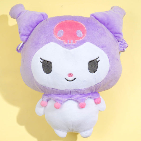 Kuromi 2-Way Plushie Sling Bag