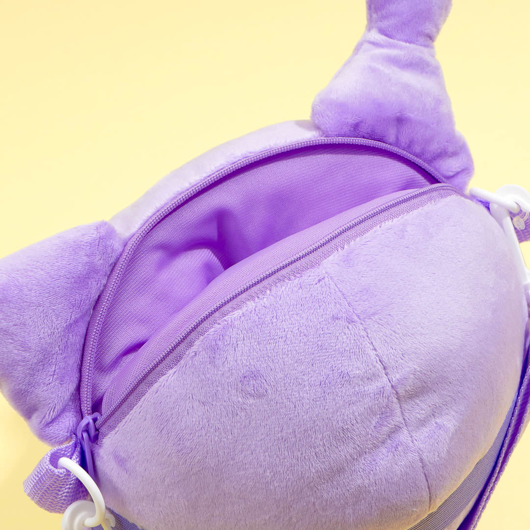 Kuromi 2-Way Plushie Sling Bag