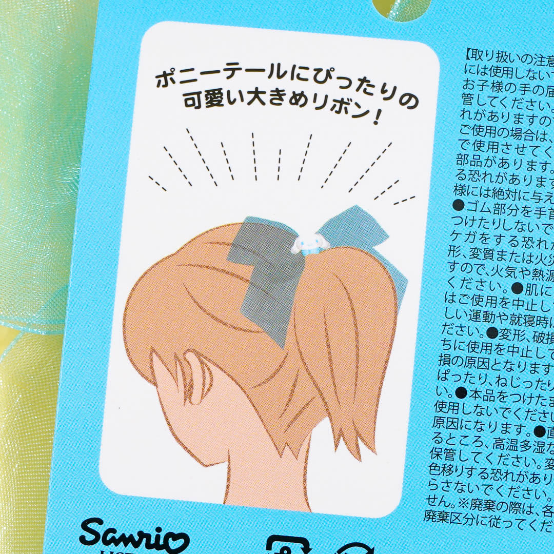 Cinnamoroll Charming Sheer Ribbon Hair Tie
