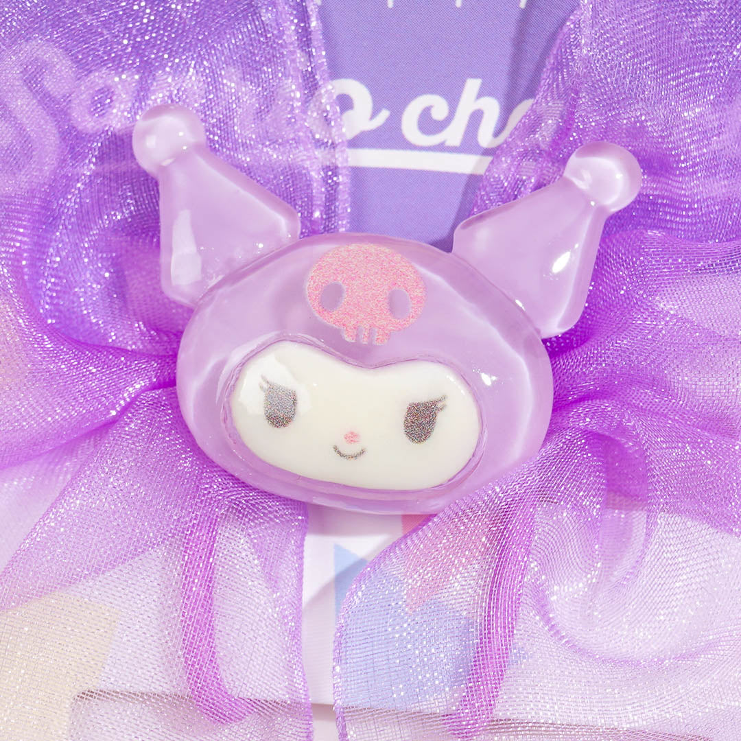 Kuromi Hair Charming Sheer Ribbon Hair Tie