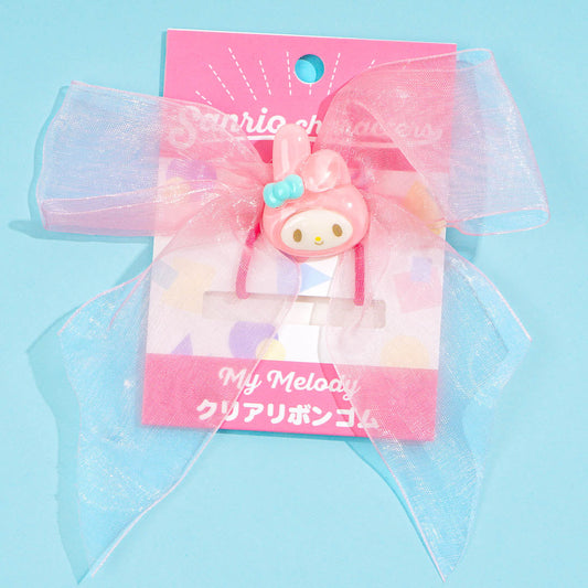 My Melody Charming Sheer Ribbon Hair Tie