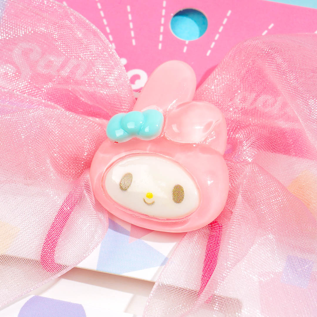 My Melody Charming Sheer Ribbon Hair Tie