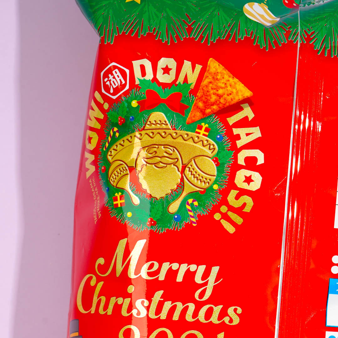 Koikeya Don Tacos Corn Chips - Christmas Chilli Tacos
