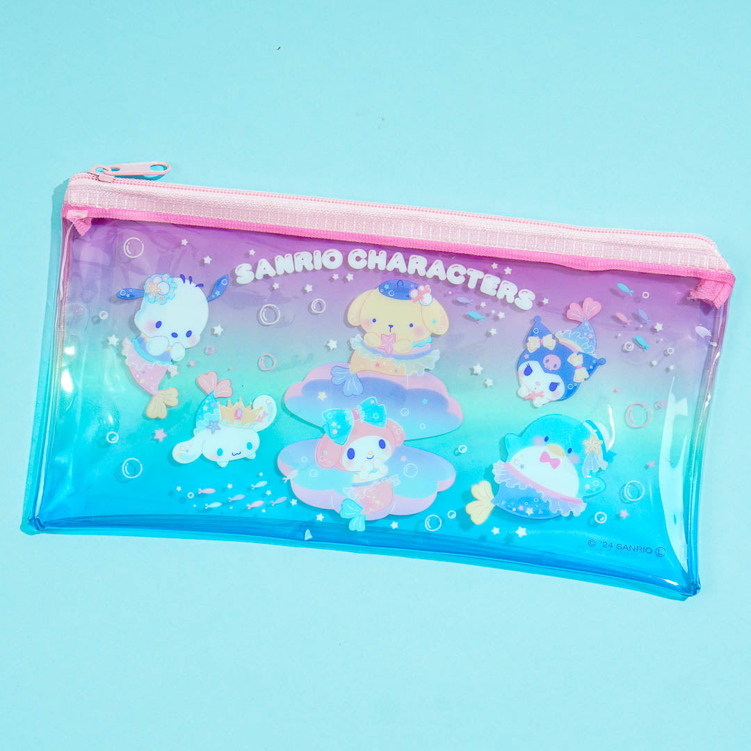 Sanrio Characters Pretty Mermaids Slim Pouch