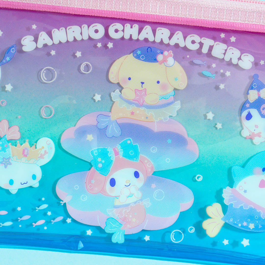 Sanrio Characters Pretty Mermaids Slim Pouch