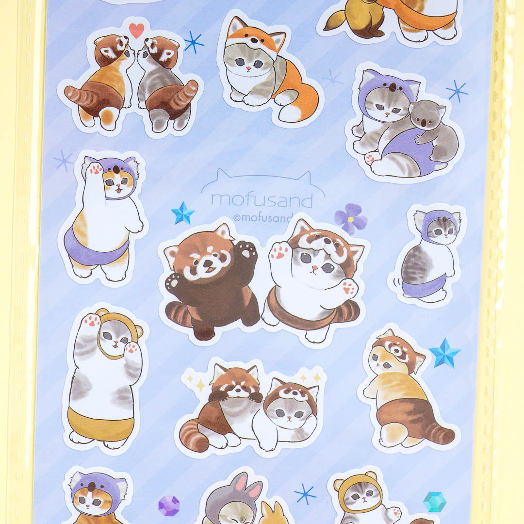 Mofusand Animal Friends Stickers