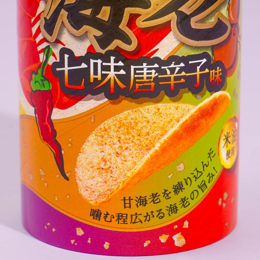 Chip Star Premium Potato Chips - Shrimp Shichimi Togarashi