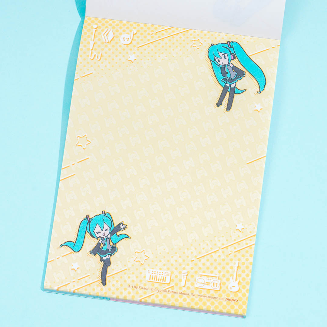 Hatsune Miku Dance A6 Memo Pad