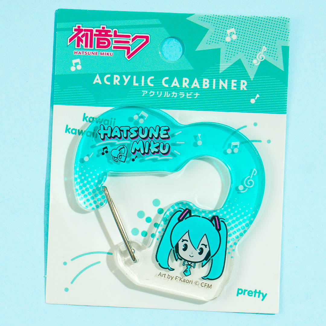 Hatsune Miku Musical Acrylic Carabiner