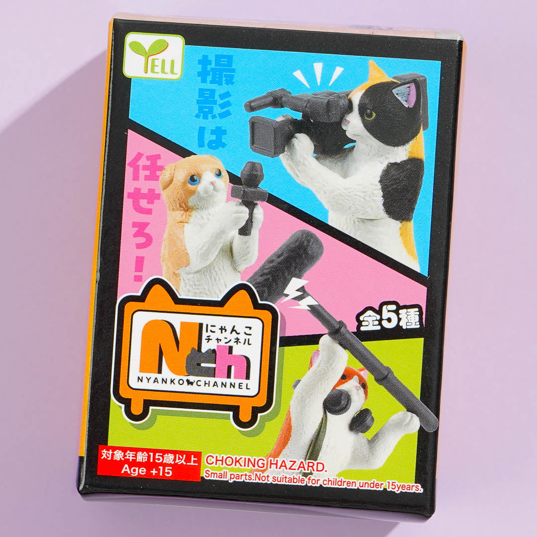 Yell Nyanko Channel Cat Figure