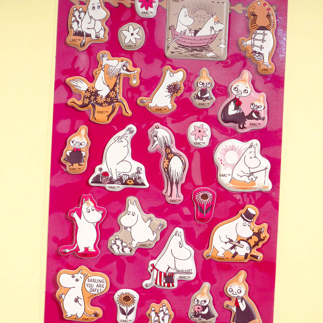Moomin Marshmallow Stickers