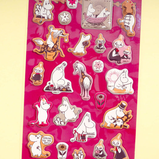 Moomin Marshmallow Stickers