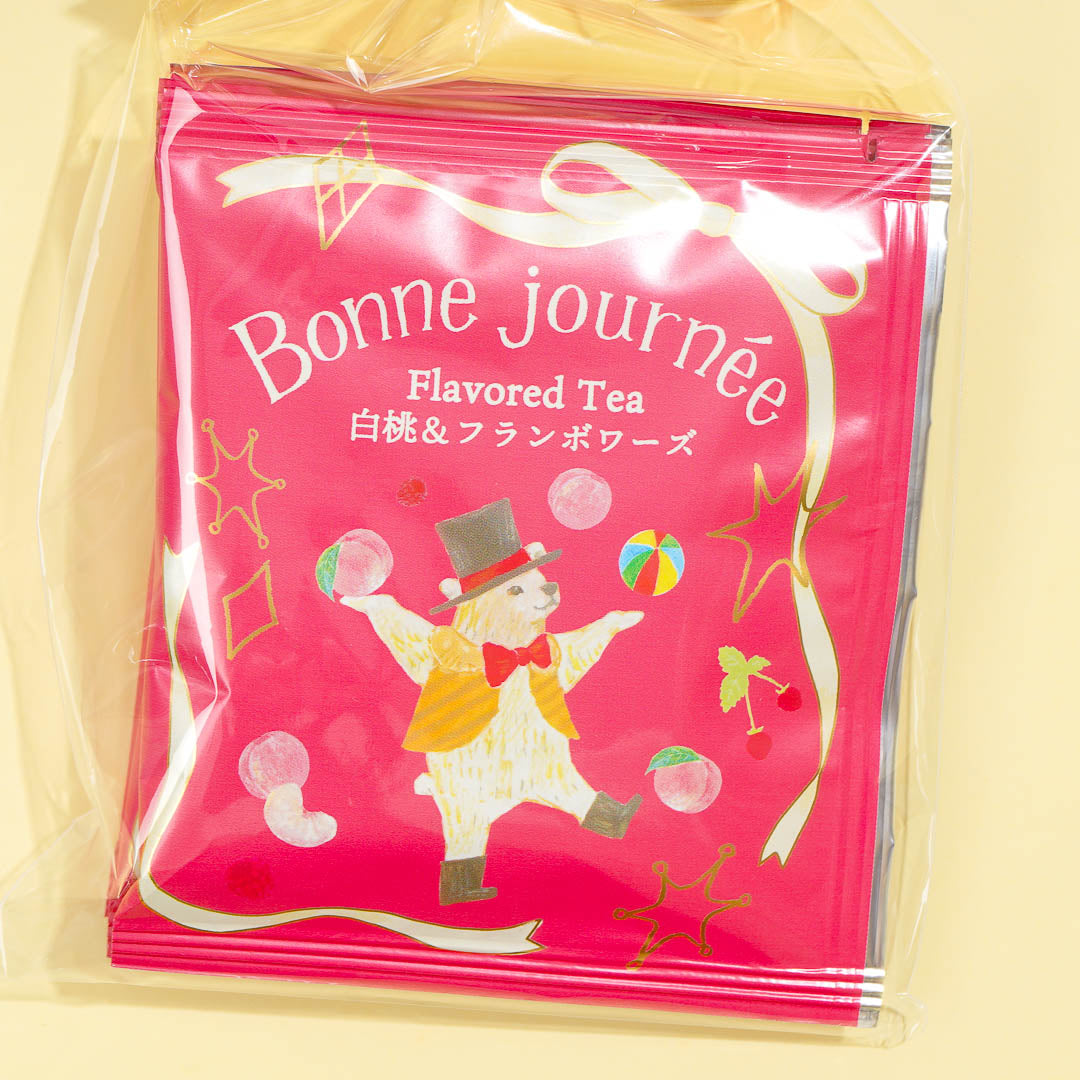 Bonne Journee Flavored Tea Set - White Peach & Raspberry