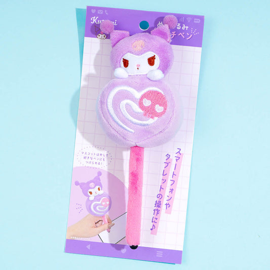 Kuromi Lollipop Plush Touch Pen