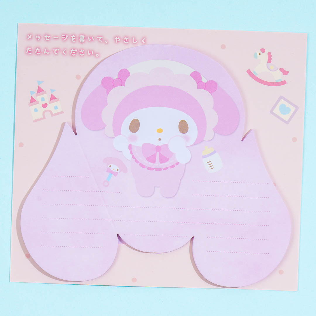 My Melody Okurumi Memo Cards With Stickers