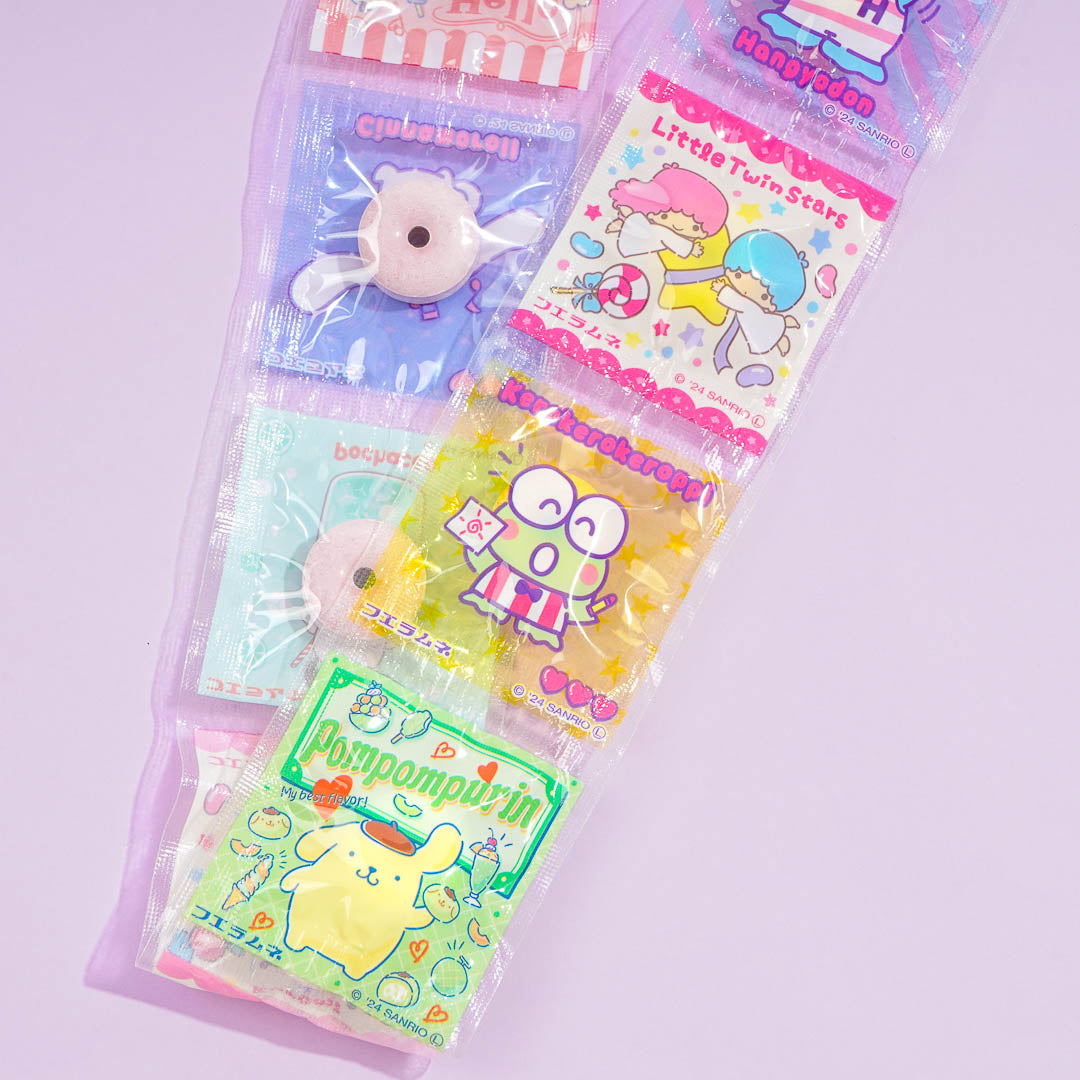 Sanrio Characters Whistle Ramune Candy Set