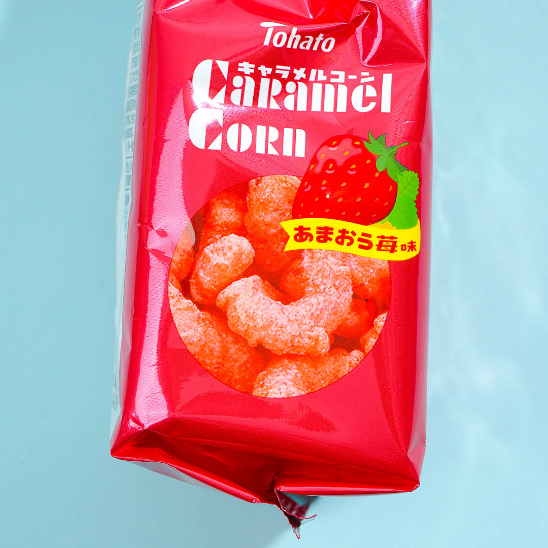 Tohato Fruit Caramel Corn - Strawberry