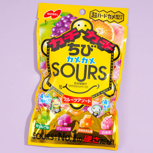 Nobel Kachikachi Chibi Sours Gummies - Assorted Fruits