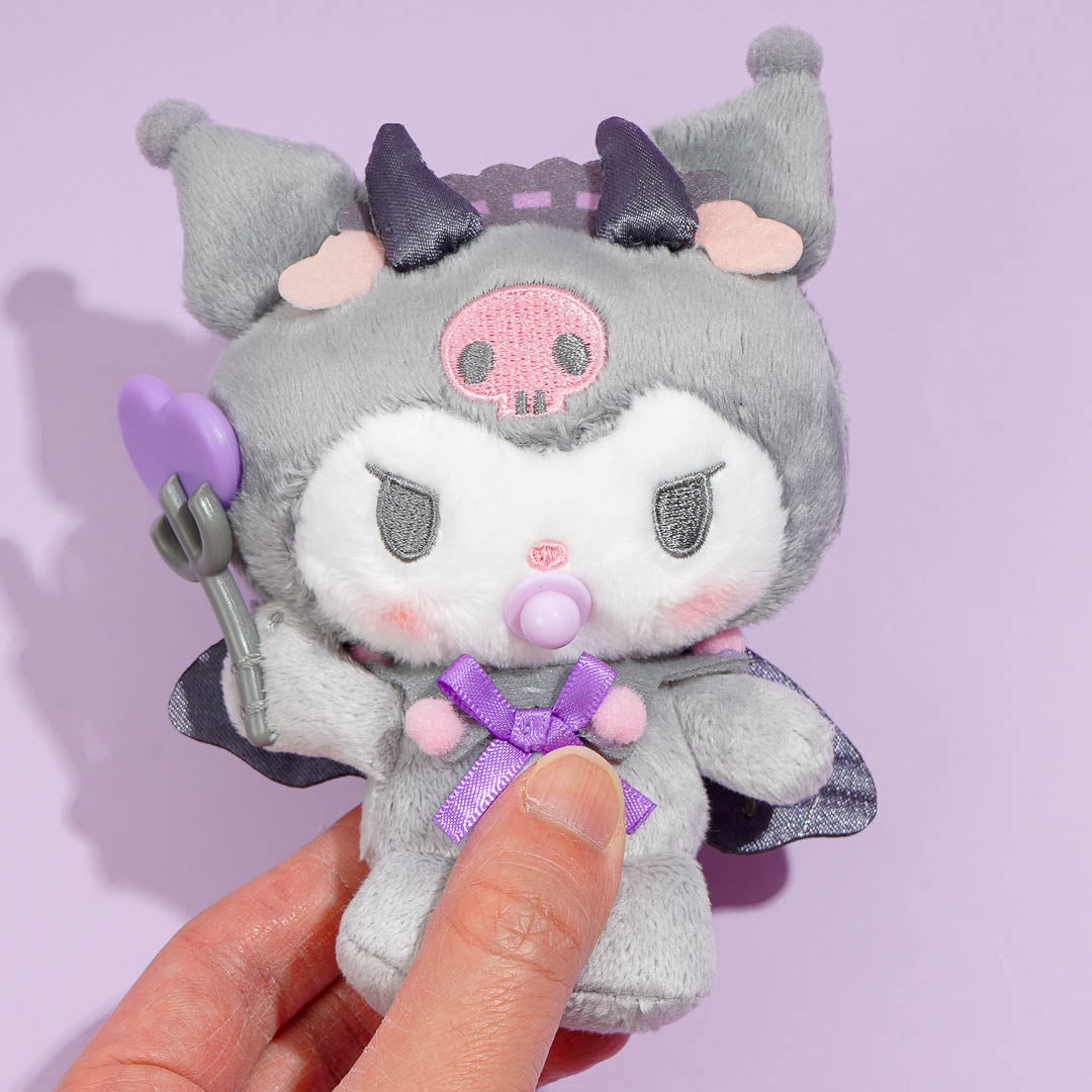 Kuromi Devil Baby Plushie Charm - Small