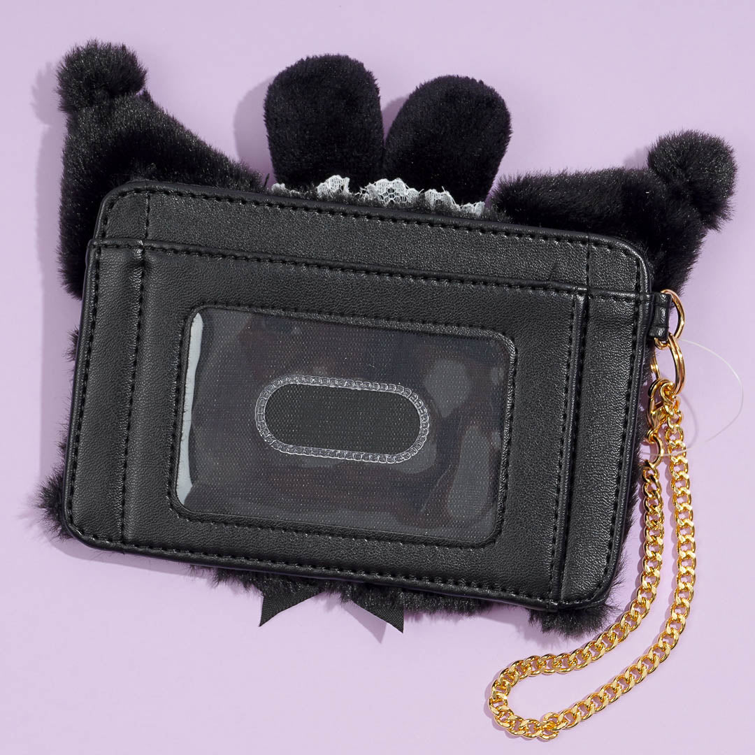 Kuromi Dream Ribbon Fluffy Card Holder
