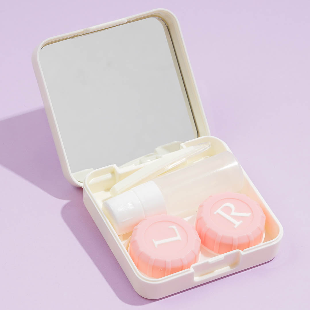Kuromi Sweet Lolita Contact Case Set