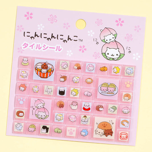 Nyan Nyan Nyanko Tile Stickers