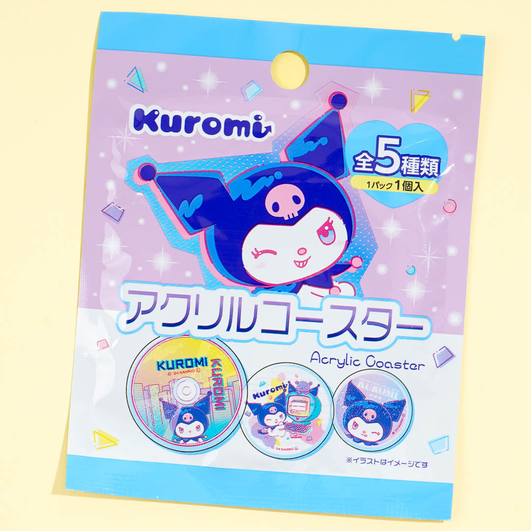 Kuromi City Pop Acrylic Coaster Collectible