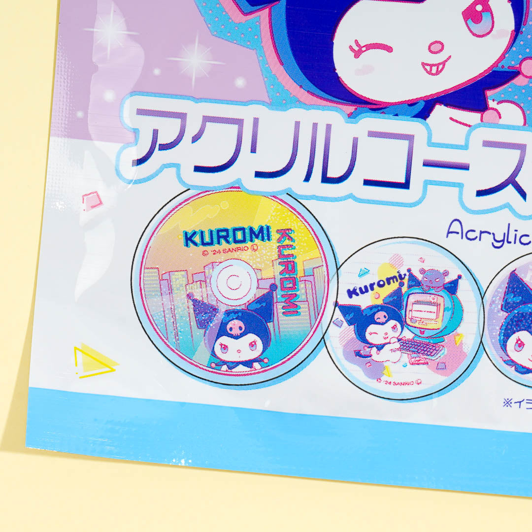 Kuromi City Pop Acrylic Coaster Collectible
