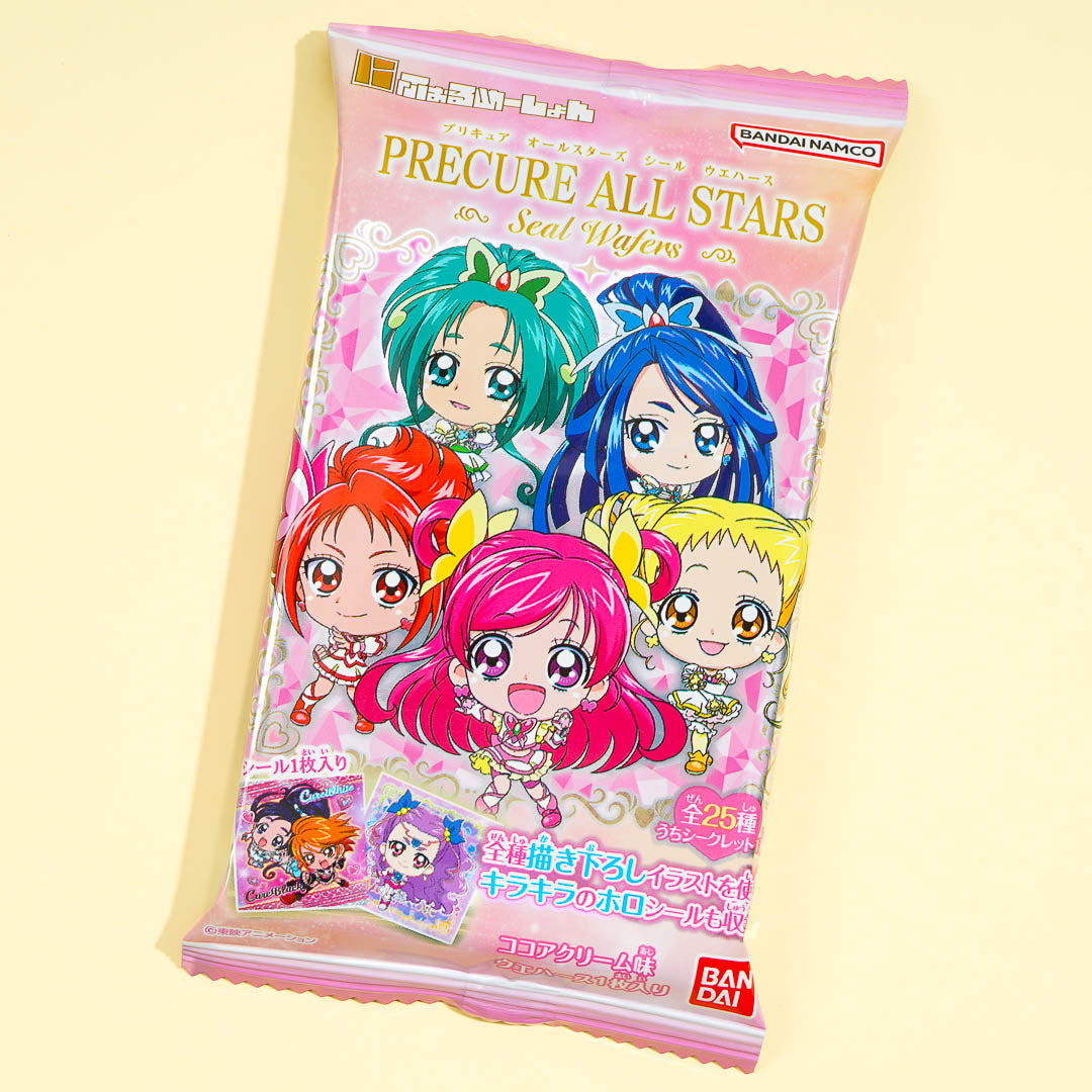 PreCure All Stars Niformation Cocoa Wafer With Sticker