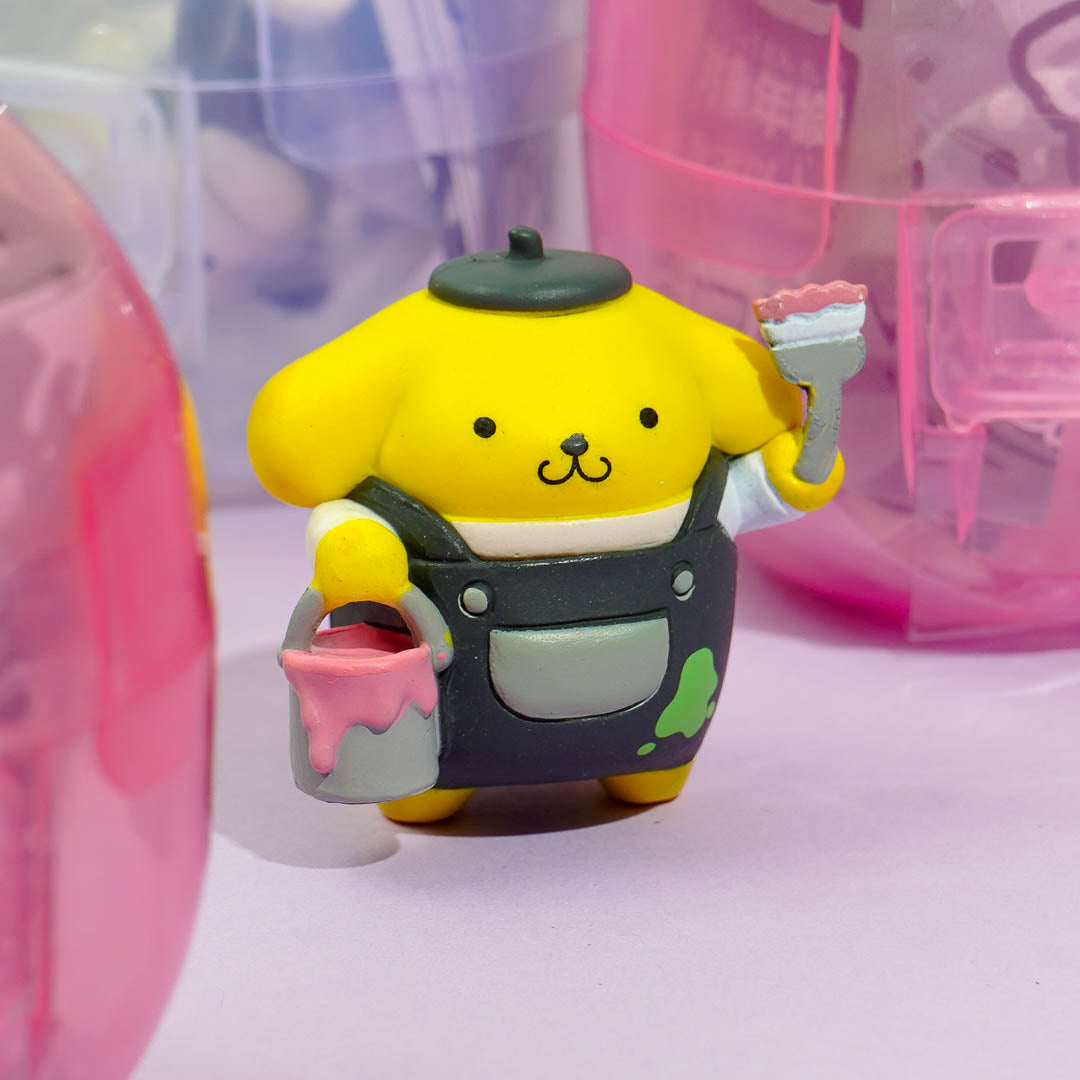 Sanrio Characters Paint Figure Gachapon