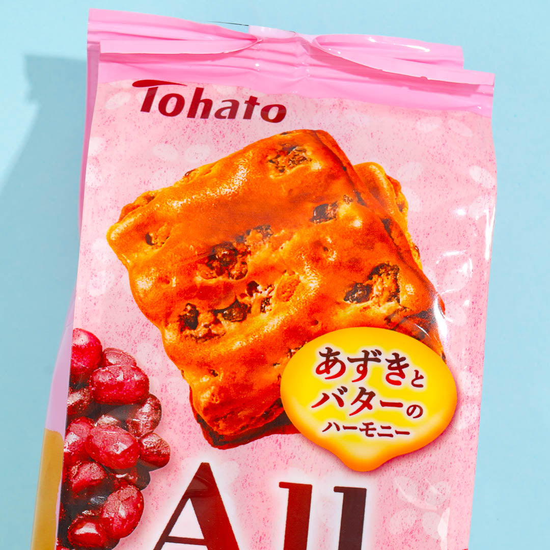 Tohato All Azuki Bean Butter Biscuit Bag