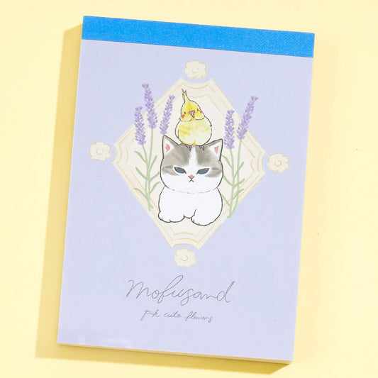Mofusand Flowery Mini Memo Pad
