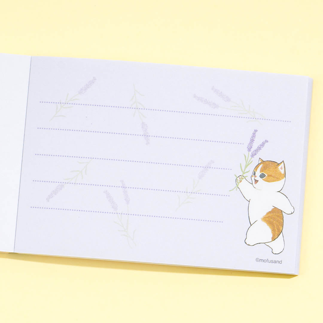Mofusand Flowery Mini Memo Pad