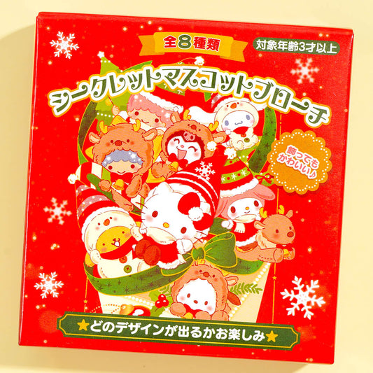 Sanrio Characters Christmas Brooch