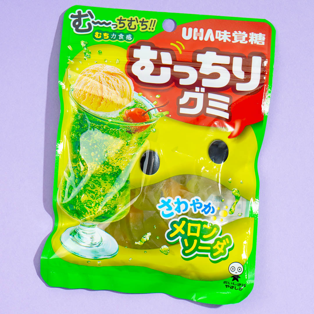 UHA Mikakuto Plump Gummies - Melon Soda