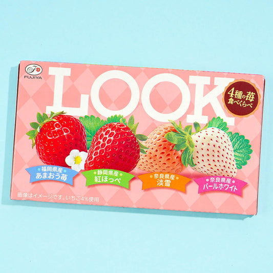 Look Chocolate - 4 Types of Strawberries