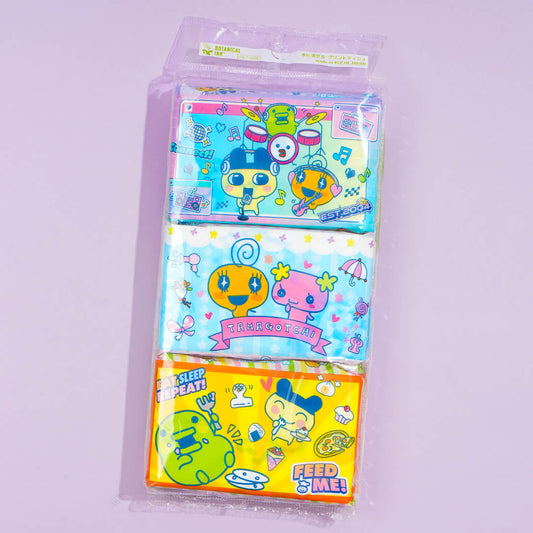Tamagotchi Flushable Printed Tissue Packs
