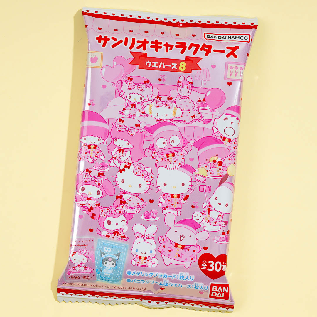 Sanrio Characters Vanilla Wafer With Card