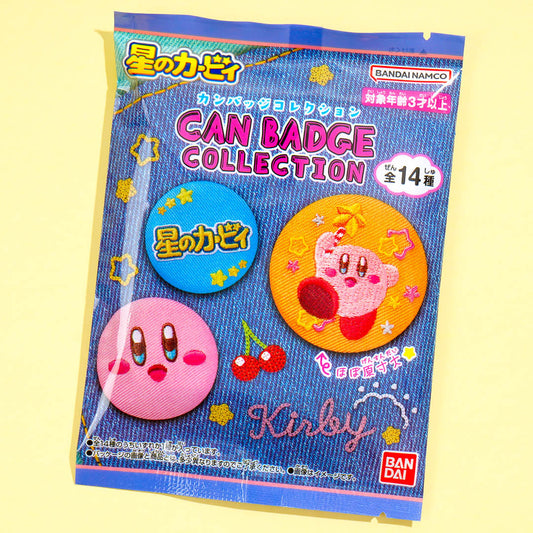 Kirby's Dream Land Can Badge Collection With Gum