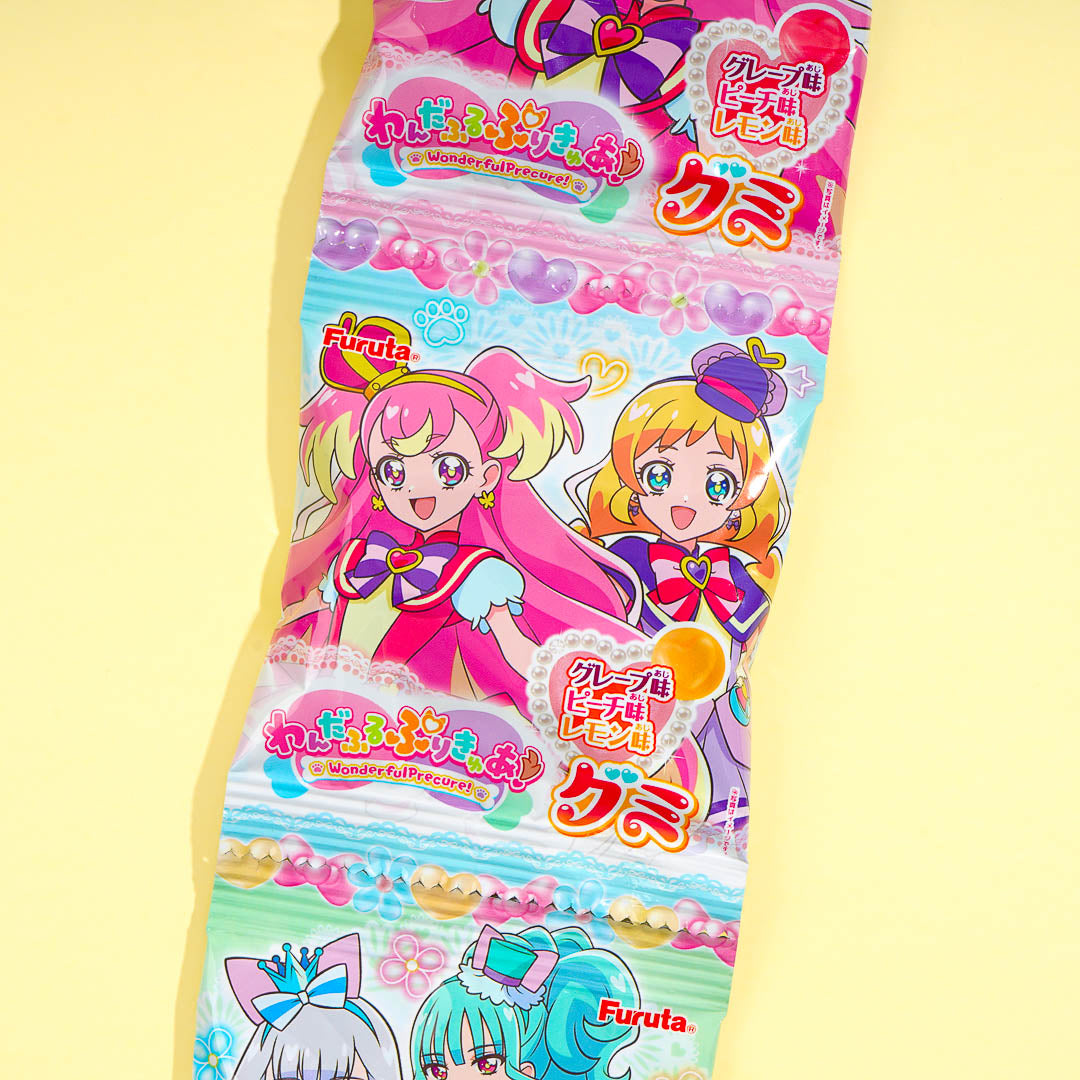 Wonderful Pretty Cure Gummy Set - 4pcs