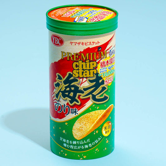 Chip Star Premium Potato Chips - Shrimp Nori