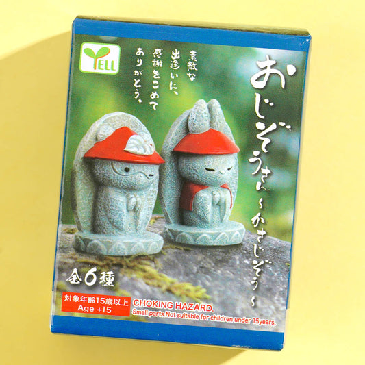 Yell Ojizo-san Straw Hat Animal Figure