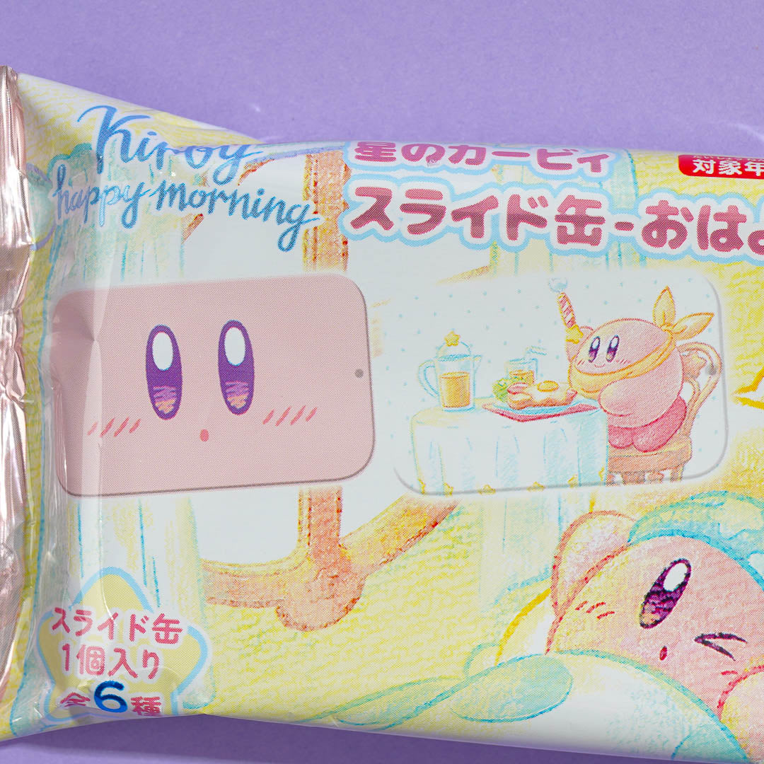 Kirby Good Morning Ramune Candy With Can