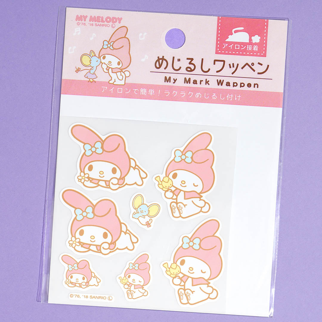 My Melody My Mark Iron-On Patches