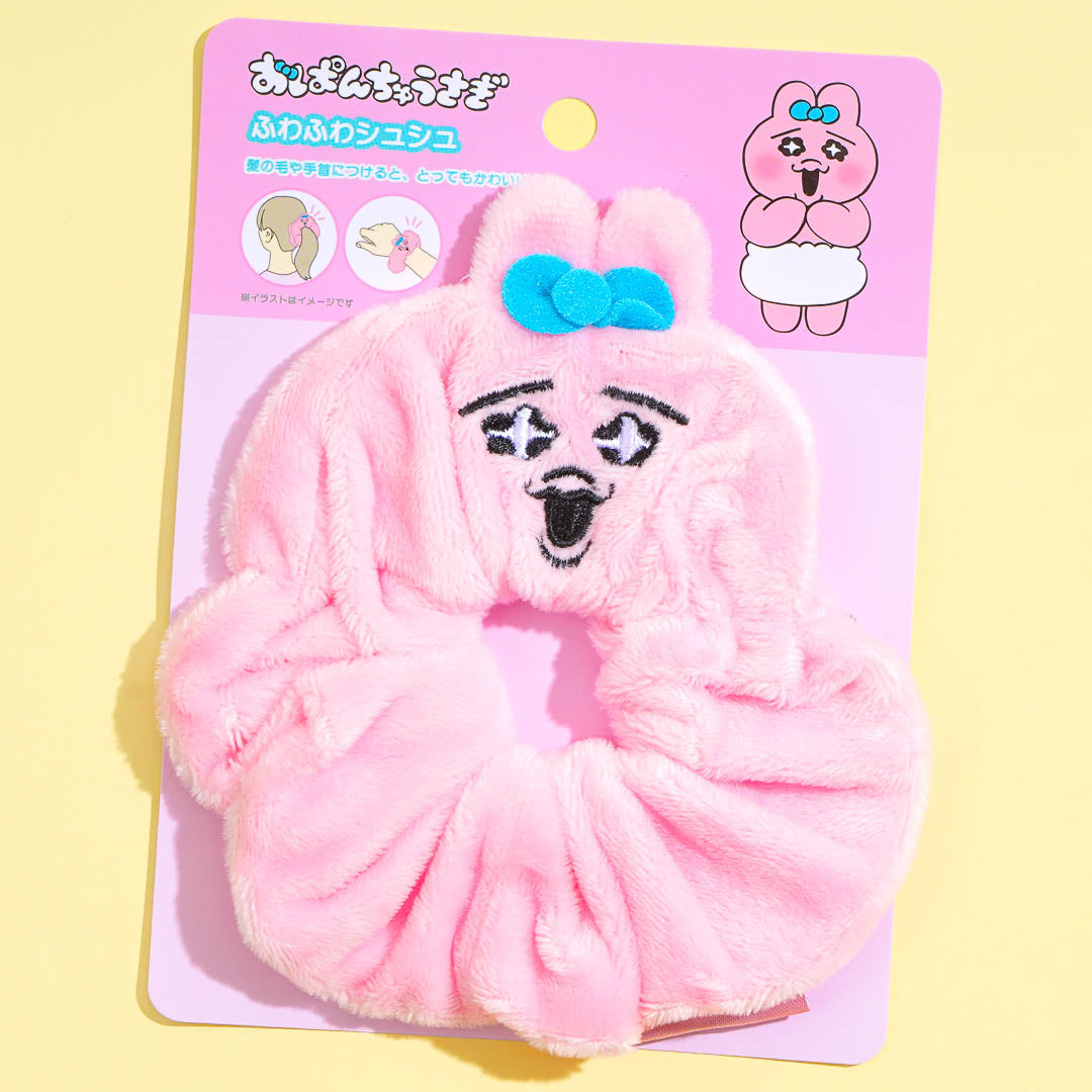 Opanchu Usagi Fluffy Scrunchie